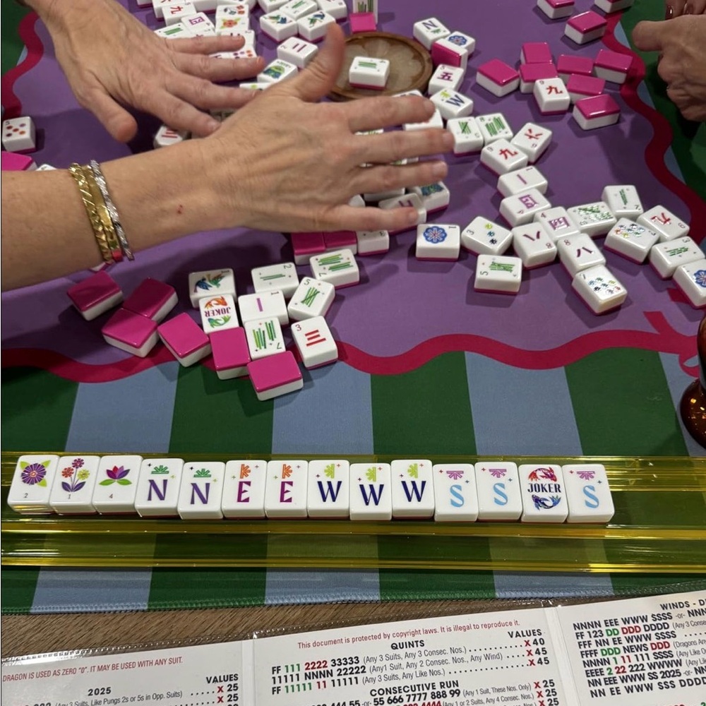 Mahjong mat - Picture 2 of 2